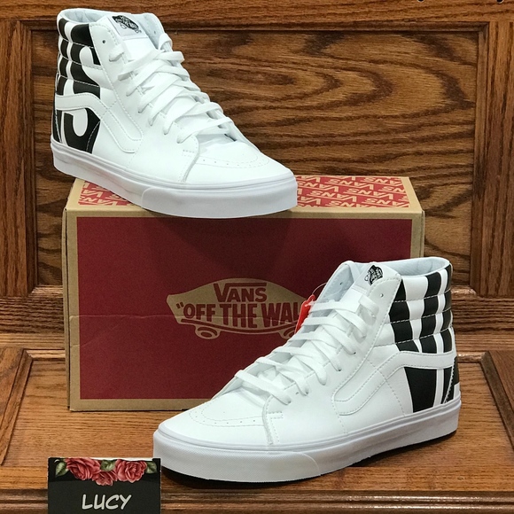 classic tumble true white vans